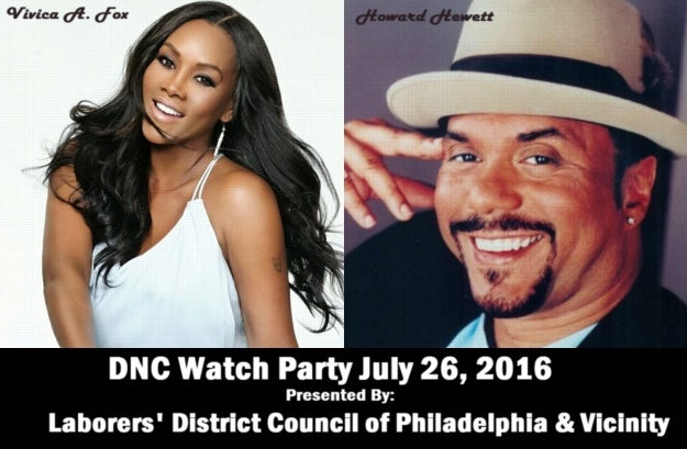 Join Vivica A. Fox, Howard Hewett, & Dignitaries for DNC Watch Party Celebrating the Black Vote