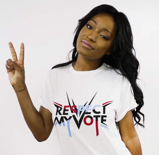 Actress, Singer and Talk Show Host Keke Palmer Announced as Spokesperson For Respect My Vote! Campaign