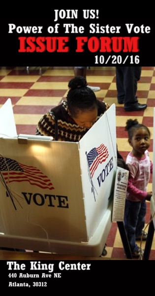 Power of the Sister Vote National Voter Crusade Launches As Polls Open in Georgia