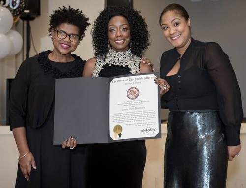 Tonier Cain Muldrow Receives Special Recognition From Baltimore State’s Attorney, Marilyn Mosby, for Work With Trauma Survivors and Re-Entry Population