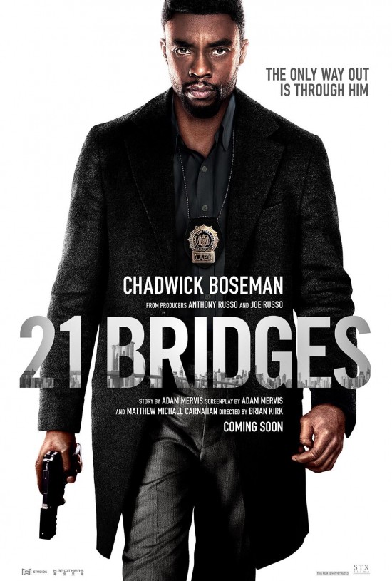 21 BRIDGES Starring Chadwick Boseman as a NYPD Detective in Theaters Nov. 21