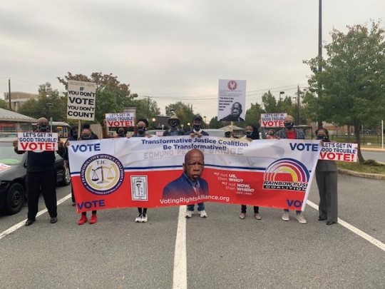 Georgians Unite to Celebrate Voting Rights Joining John Lewis “Good Trouble” Marches and Votercades in Cities Across Georgia